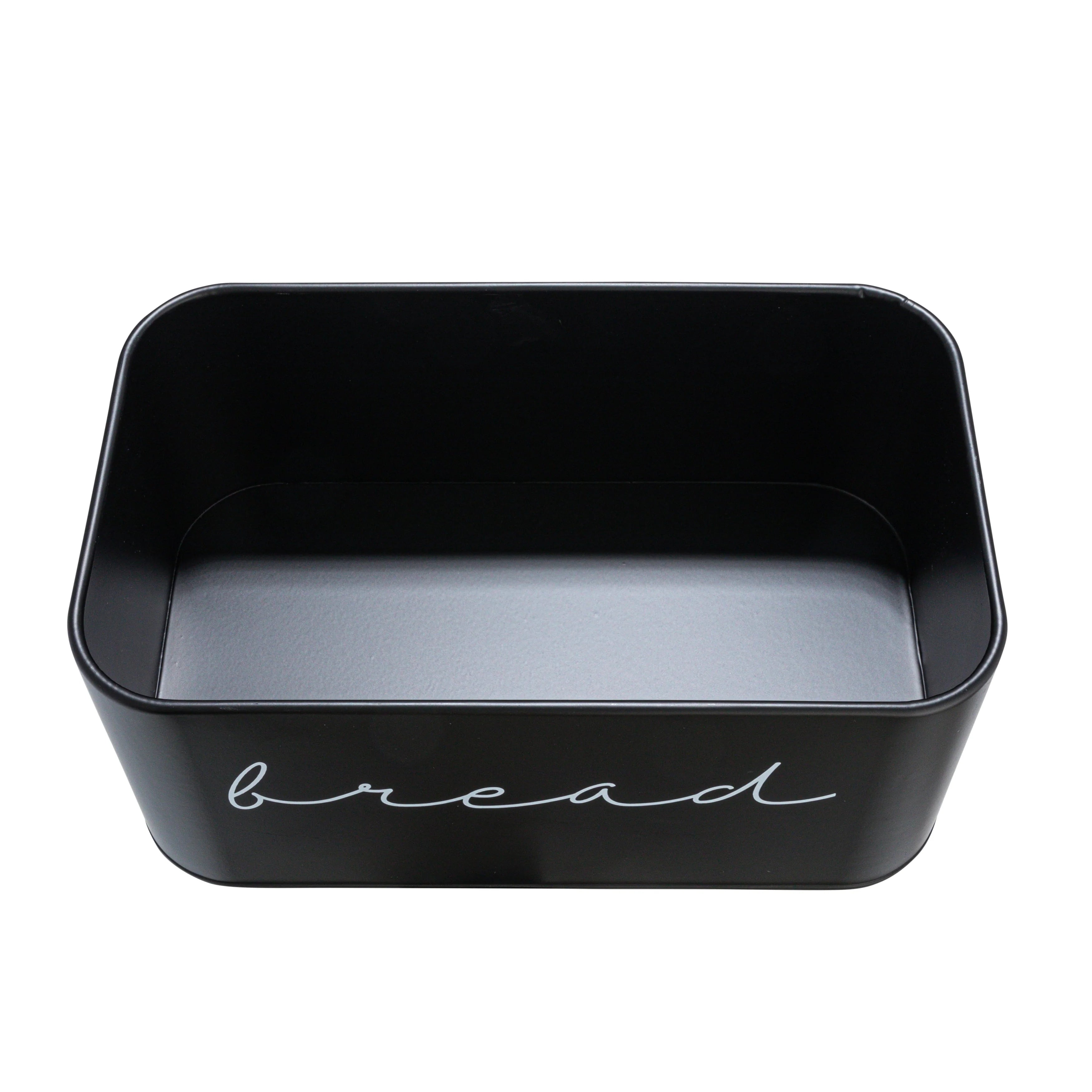 Metal "Bread" Bin with Bamboo Lid