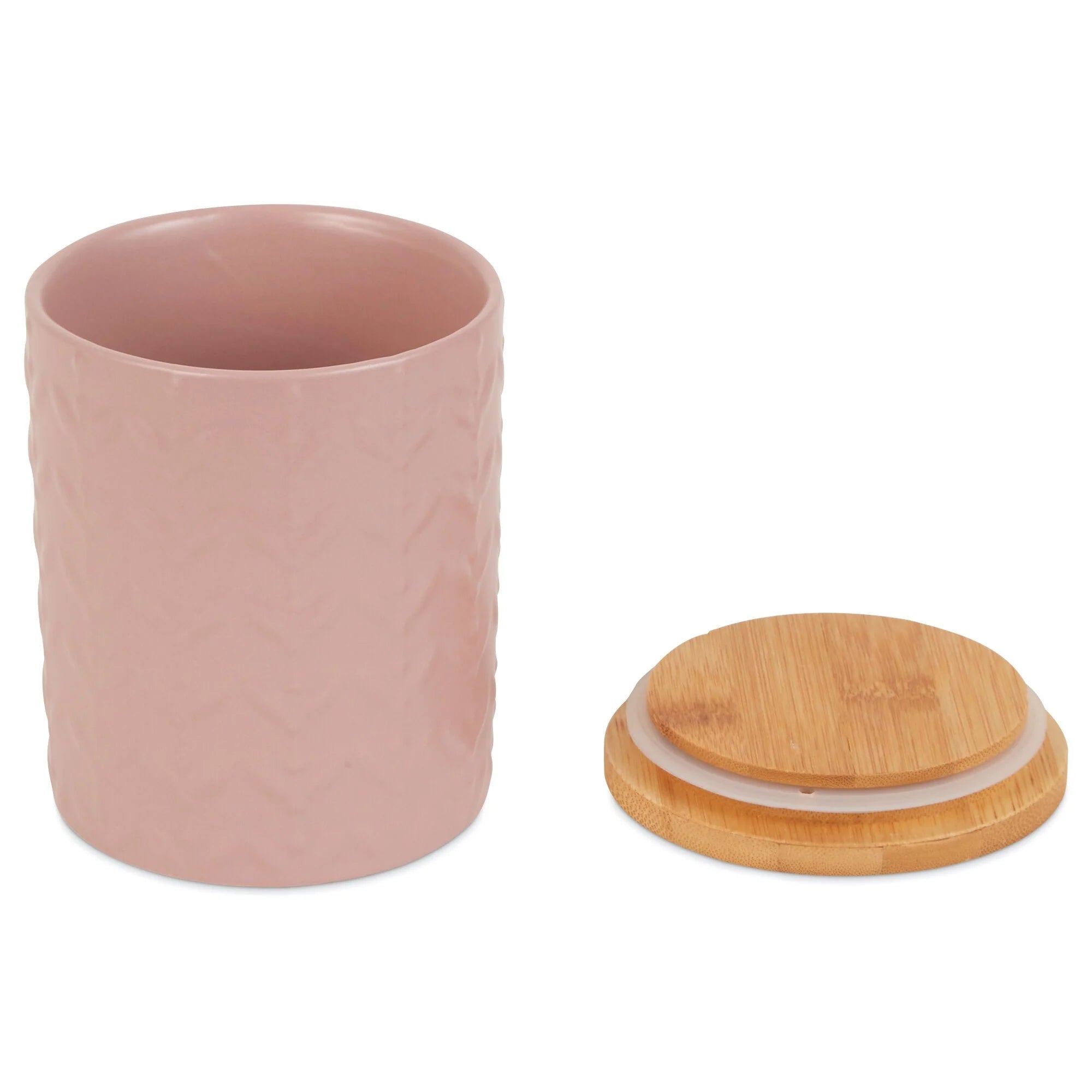 Retro Vine Texture Ceramic Canister (Set of 3)