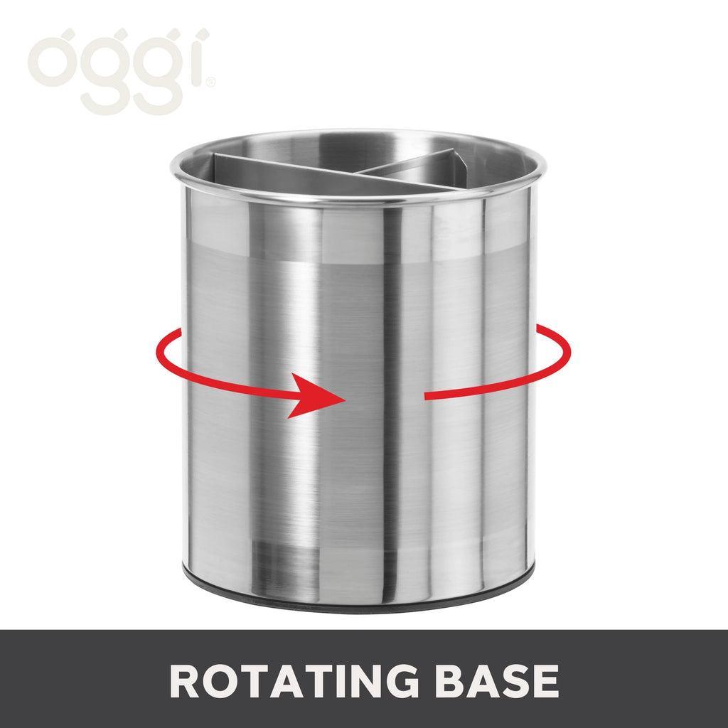 Jumbo Rotating Utensil Holder (7" dia x 7.5" H)