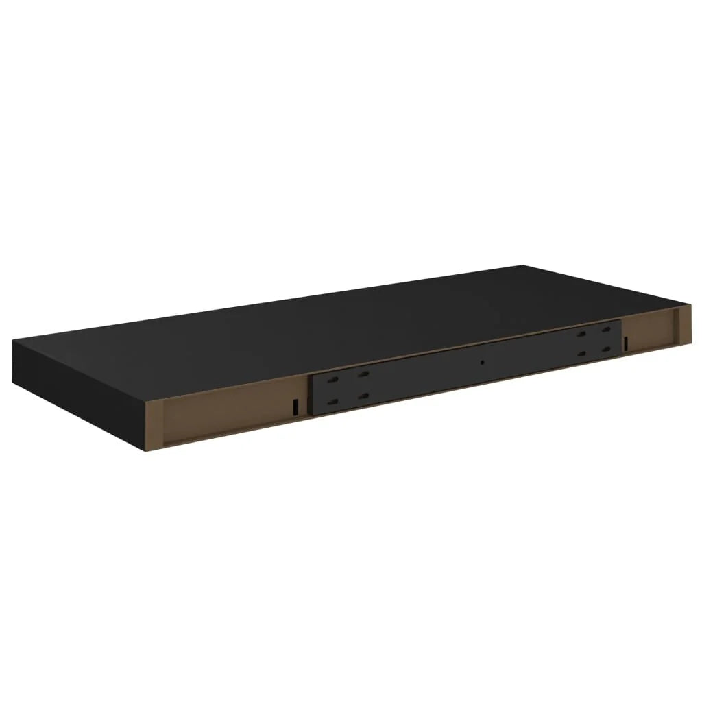 Floating Wall Shelves 2 pcs 23.6"x9.3"x1.5" MDF - 23.6" x 9.3" x 1.5" (L x W x H)
