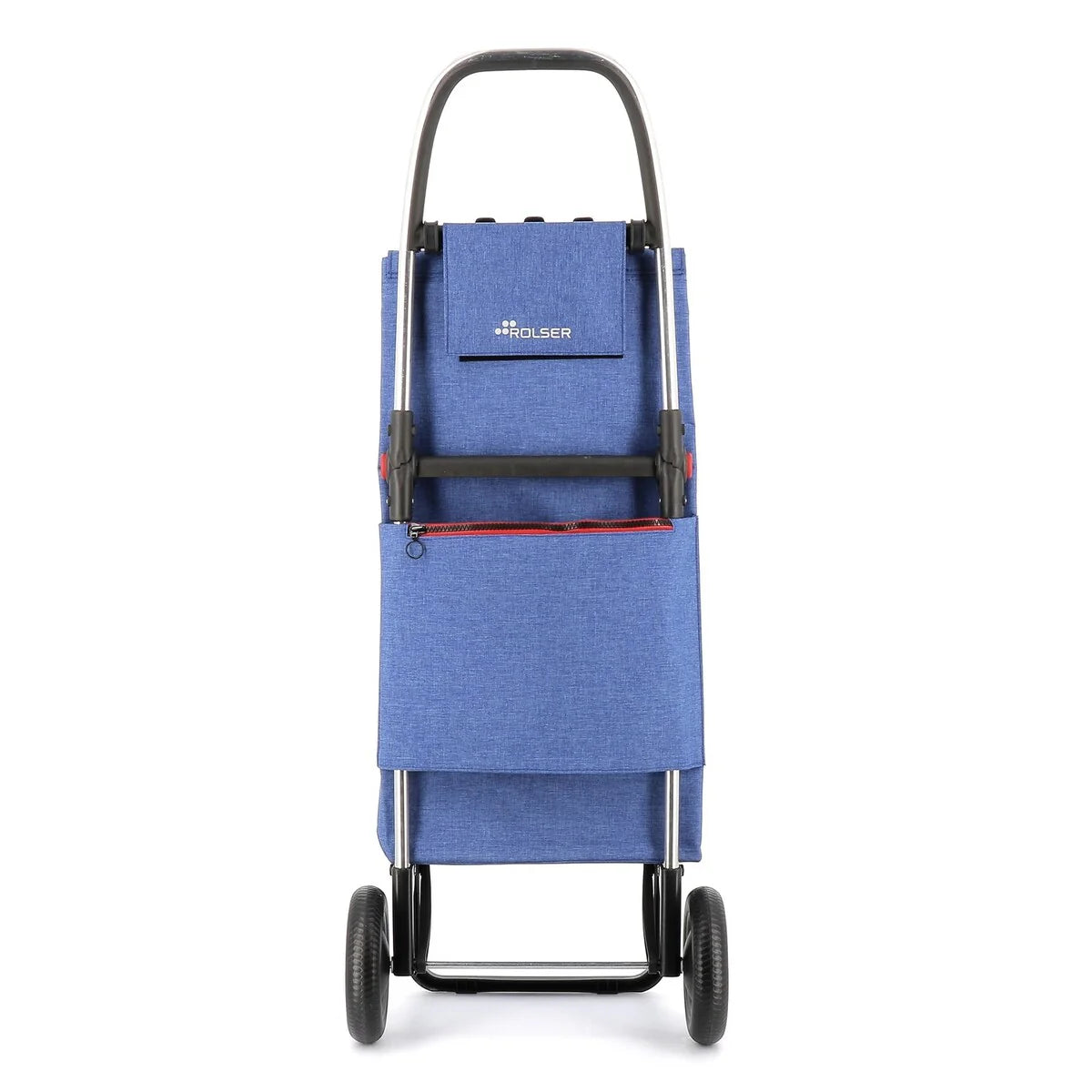 Shopping Trolley Rolser Wallaby Tweed 2 Wheel Foldable - 16.14 in.W x 12.6 in.D x 41.14 in.H