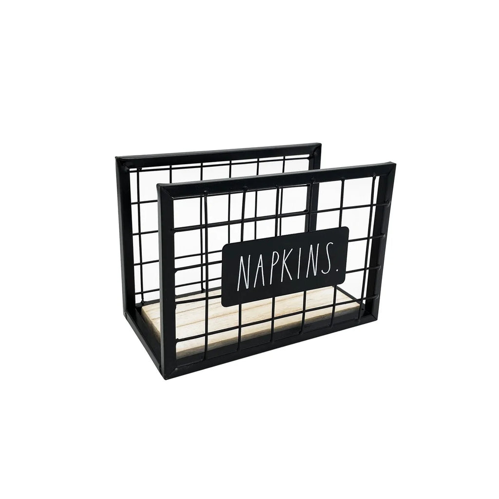 Rae Dunn Rustic Napkin Holder