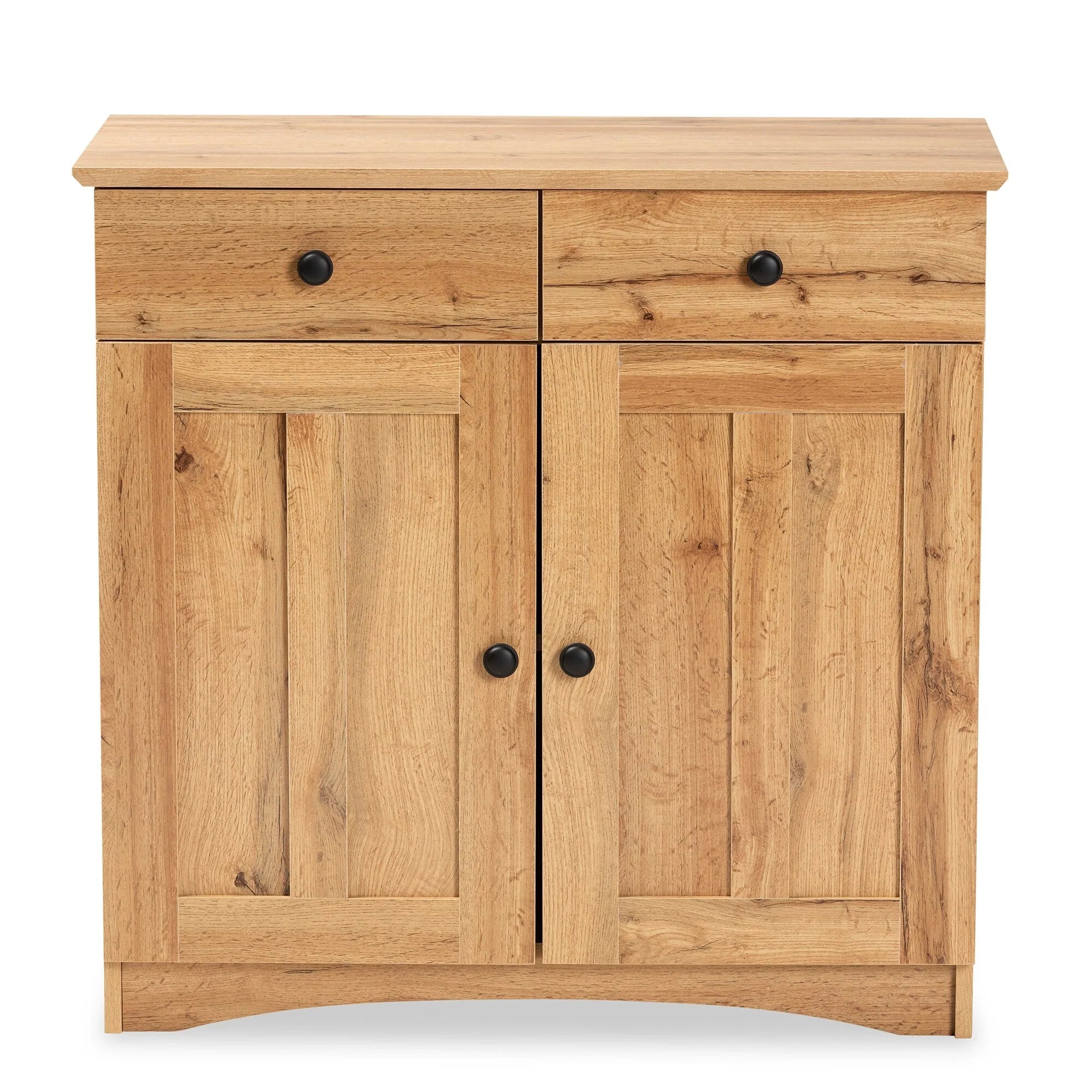 Lauren Modern and Contemporary 2-Door Kitchen Wood Cabinet