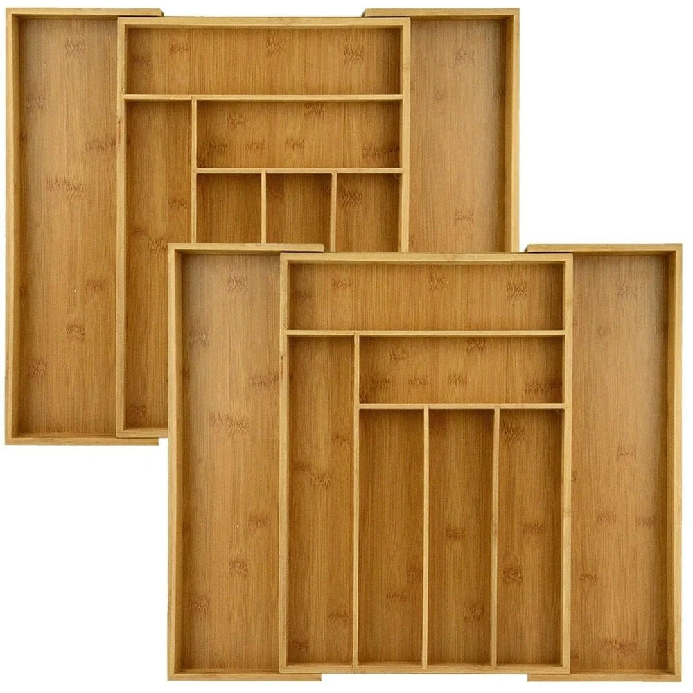Heim Concept 2-Piece Extendable 6 - 8 Slots Organizer Combo