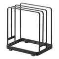 Yamazaki Home Round Cutting Board Stand, Steel - L 4.65 x W 6.3 x H 6.89 inches
