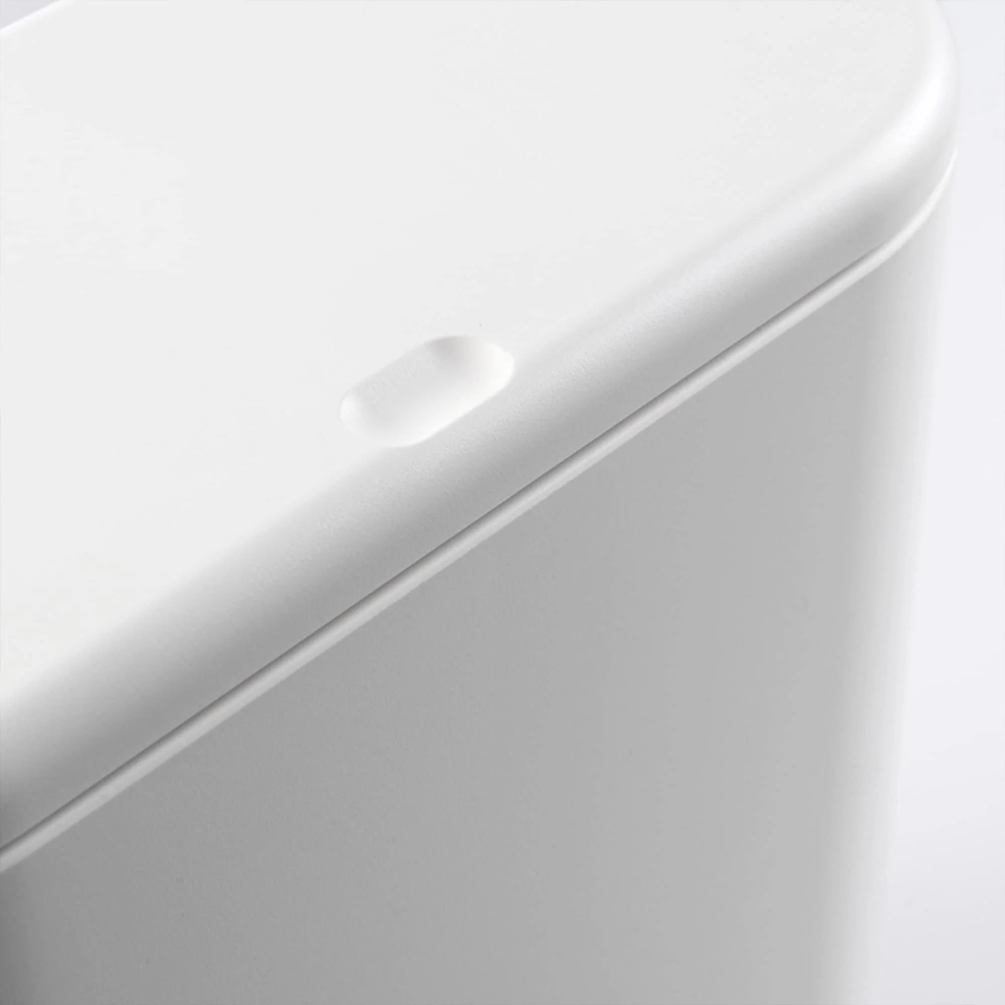 HANAMYA 2.4 Gallon Slim Trash Can with Press Top Lid