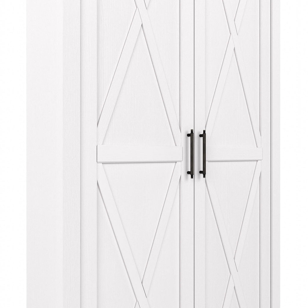 Key West Tall Kitchen Pantry Cabinet with Doors by Bush Furniture