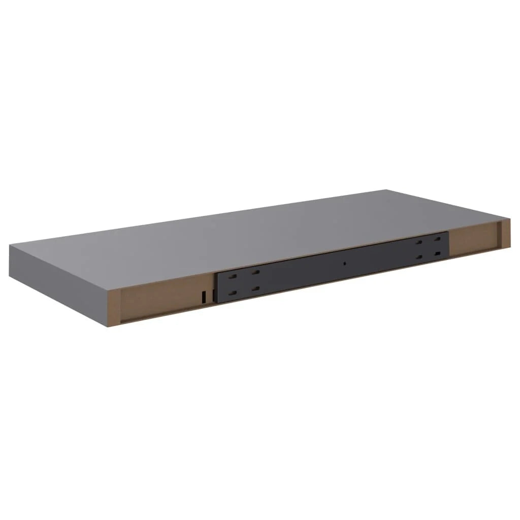 Floating Wall Shelves 2 pcs 23.6"x9.3"x1.5" MDF - 23.6" x 9.3" x 1.5" (L x W x H)