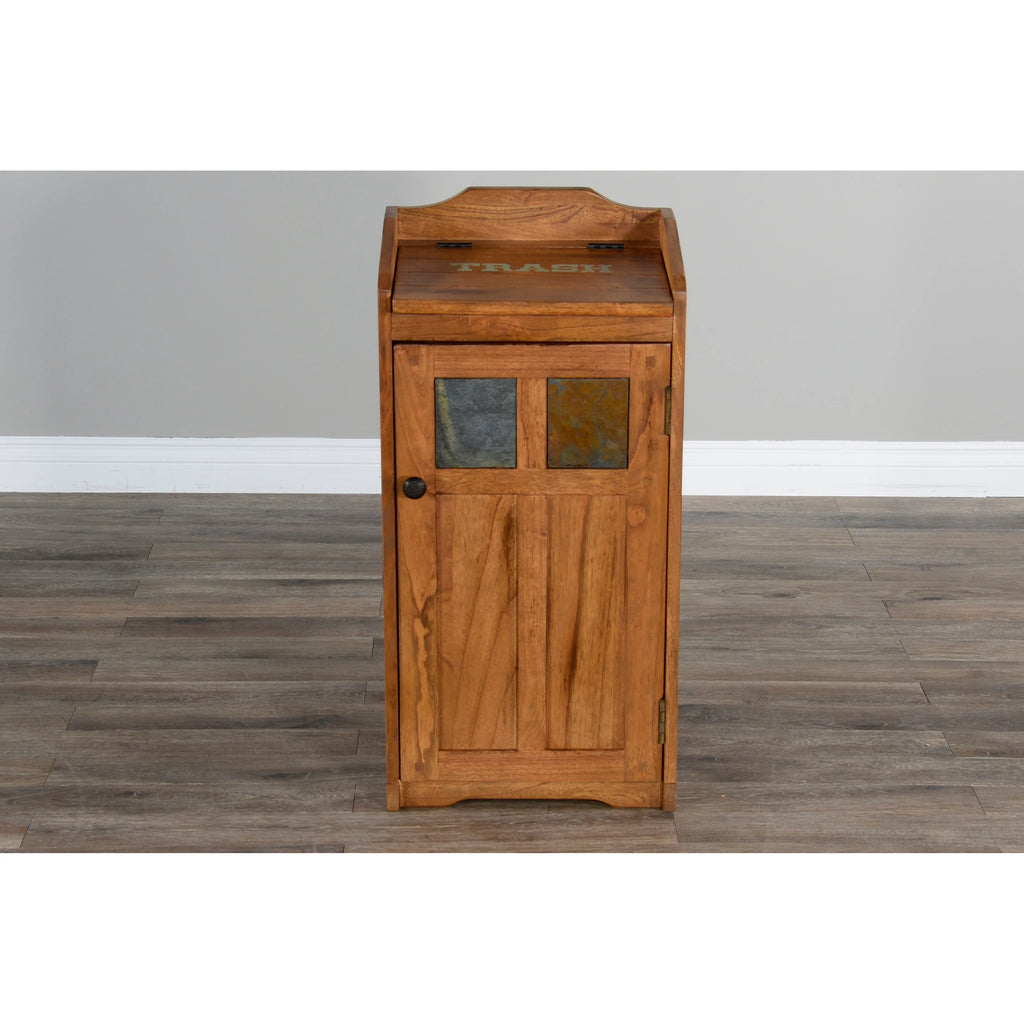 Sunny Designs Wood House Trash Box