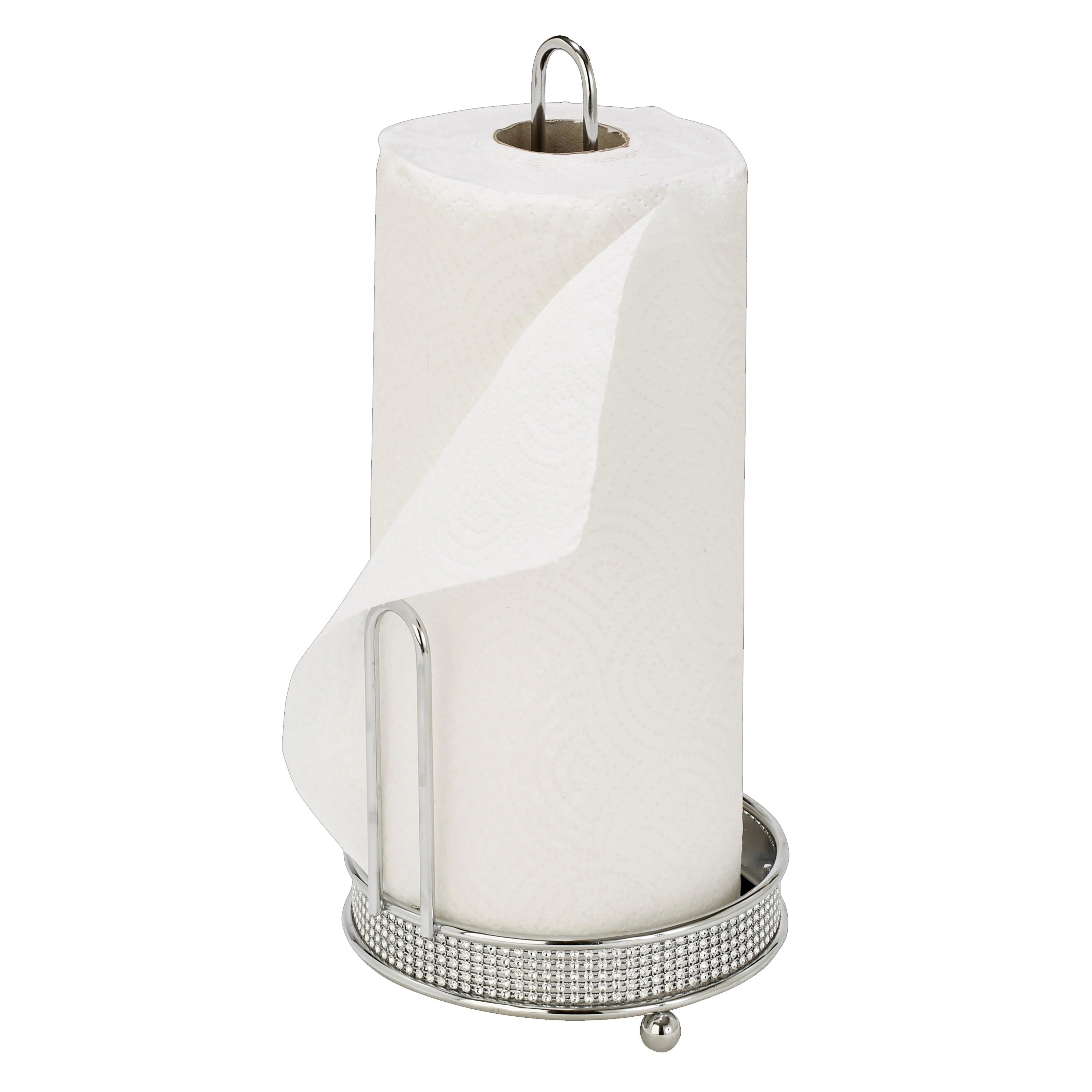Kitchen Details Chrome Paper Towel Holder - 6.3" x 6.1" x 12.99"