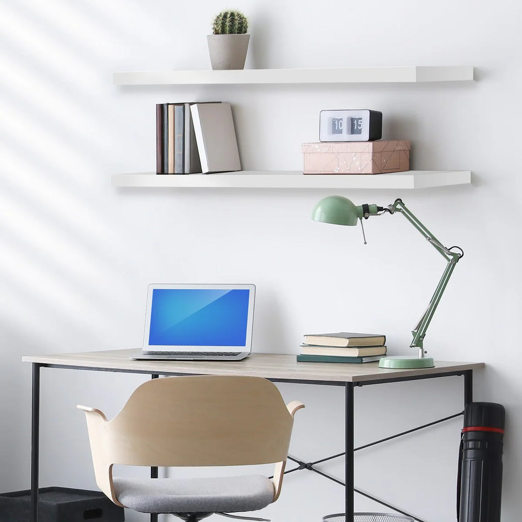 Sorbus Long Floating Shelves for Wall Set of 2 - 35"L x 9"W x 1.5"H