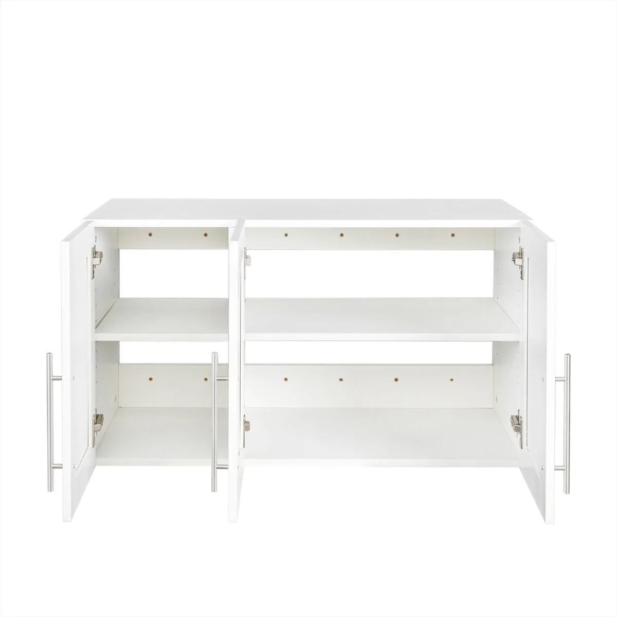 Stackable Wood Wall Mounted Storage Cabinet,White