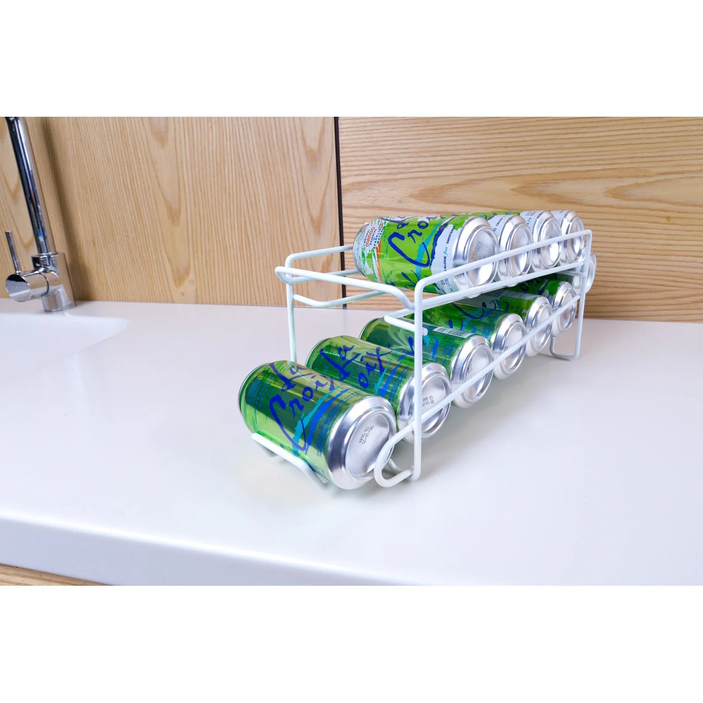 Organized Living White 12-can Beverage Dispenser