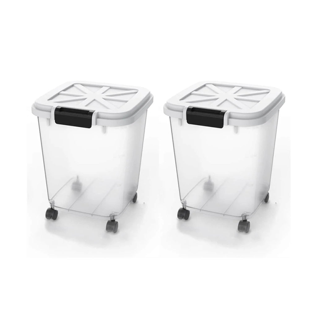 HANAMYA Rice Storage Container with Measuring Cup