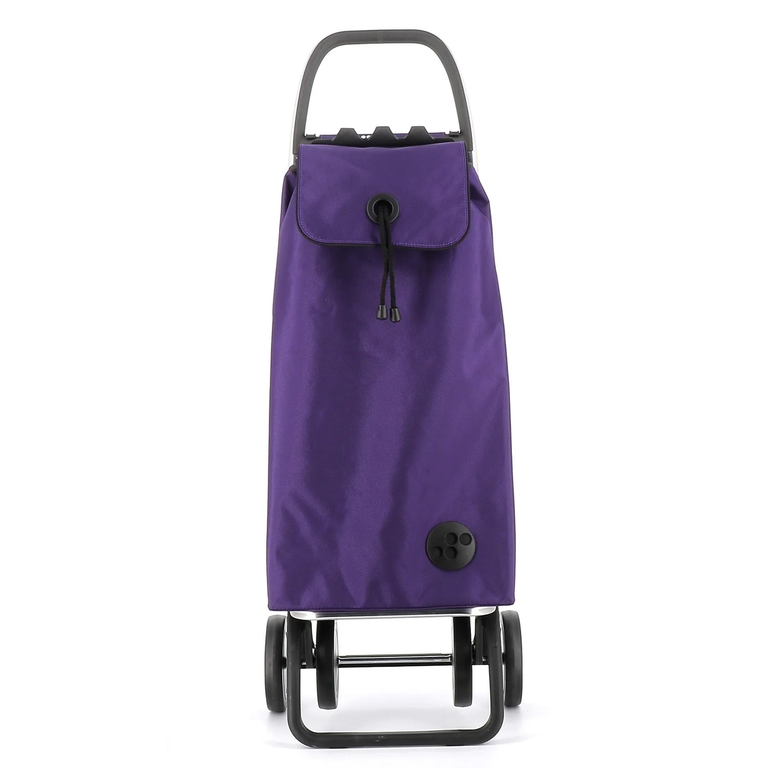 Rolser I-Max MF 4 Wheel Foldable Shopping Trolley - 15.35 in. W x 41.34 in. H x 12.6 in. D