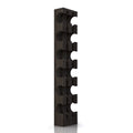 Wine Rack for 6 Bottles - Black Wall-Mounted Handmade
