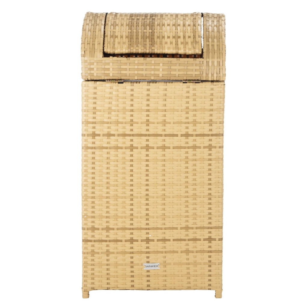 SAFAVIEH Outdoor Karyme Trash Bin (Fully Assembled)