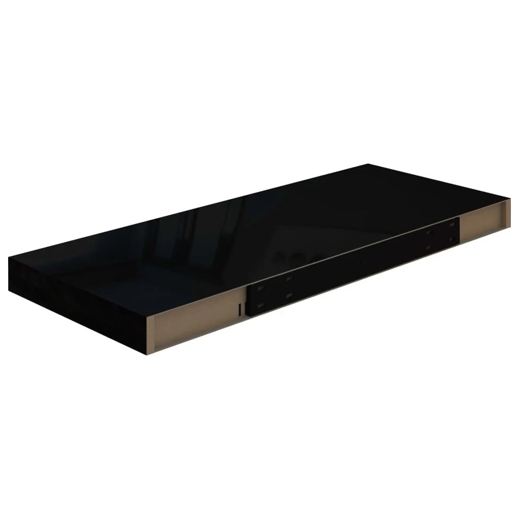 Floating Wall Shelves 2 pcs 23.6"x9.3"x1.5" MDF - 23.6" x 9.3" x 1.5" (L x W x H)