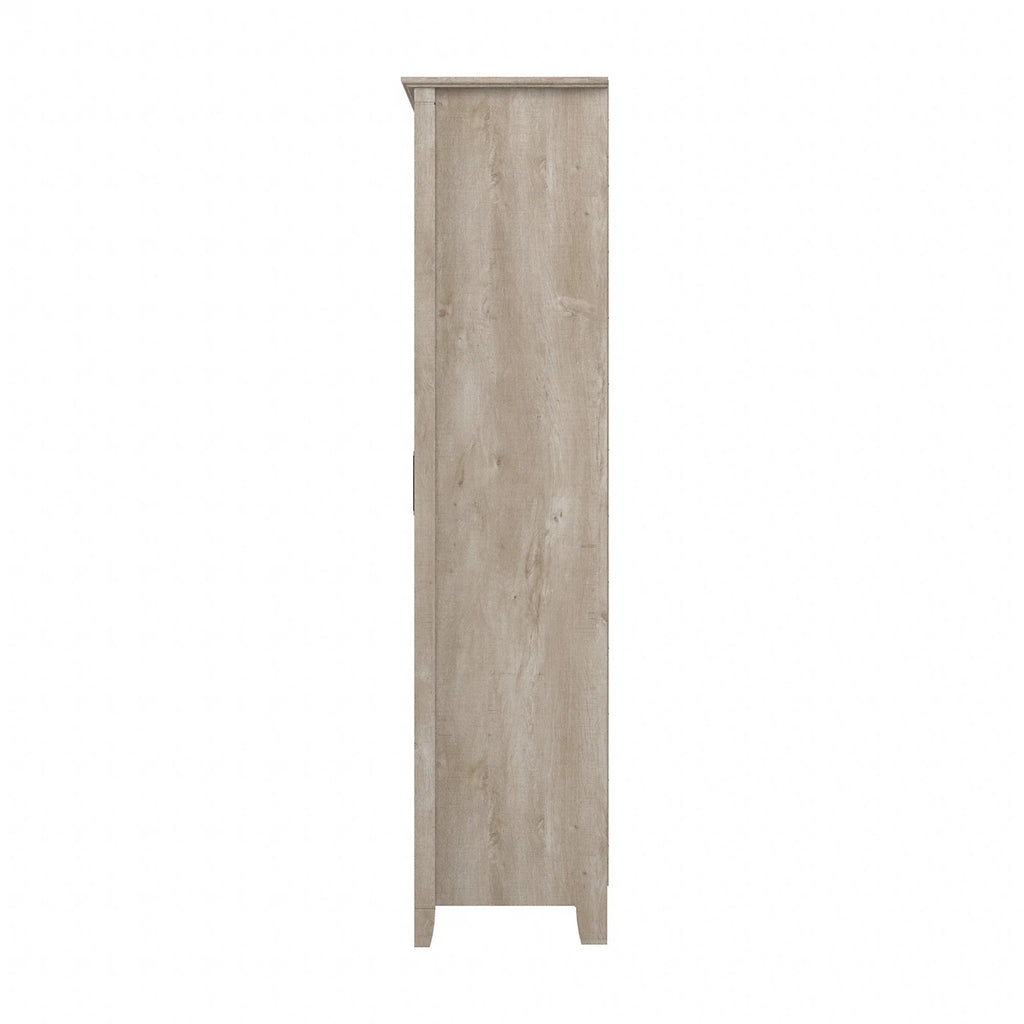 Key West Tall Kitchen Pantry Cabinet with Doors by Bush Furniture