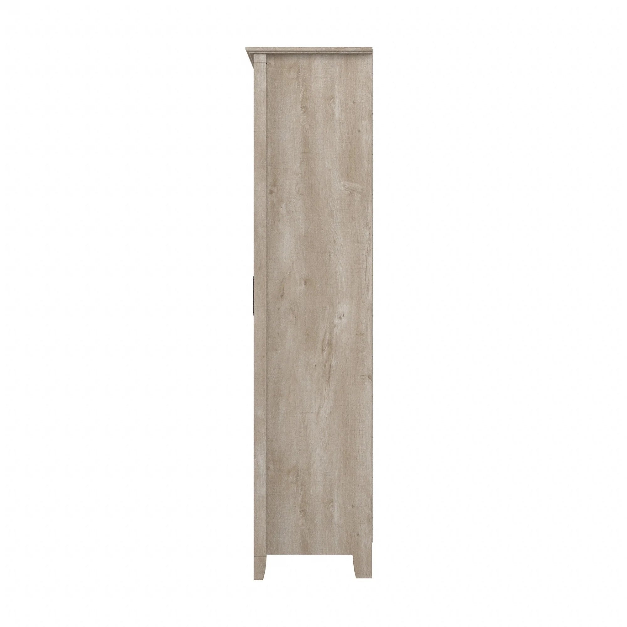 Key West Tall Kitchen Pantry Cabinet with Doors by Bush Furniture