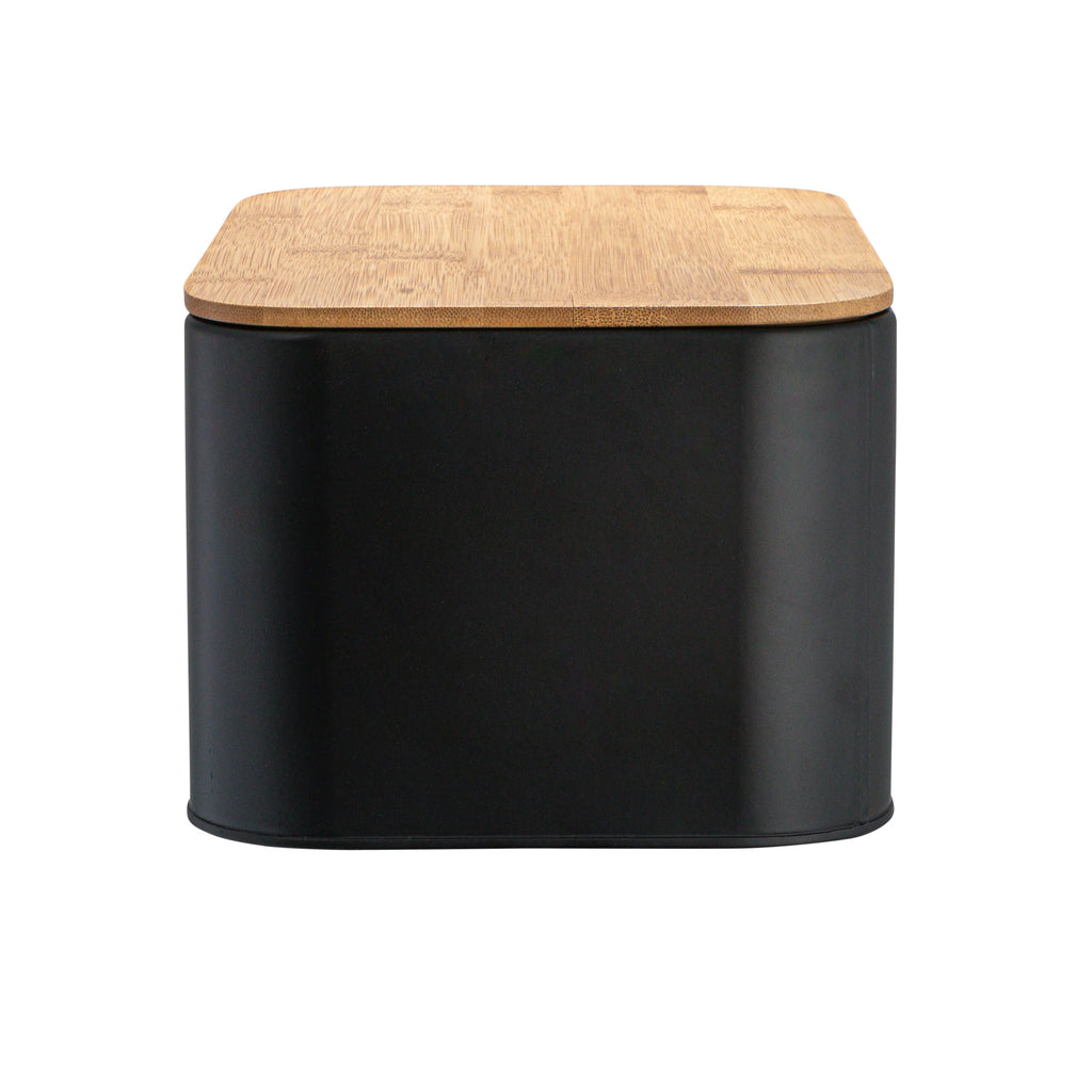 Metal "Bread" Bin with Bamboo Lid
