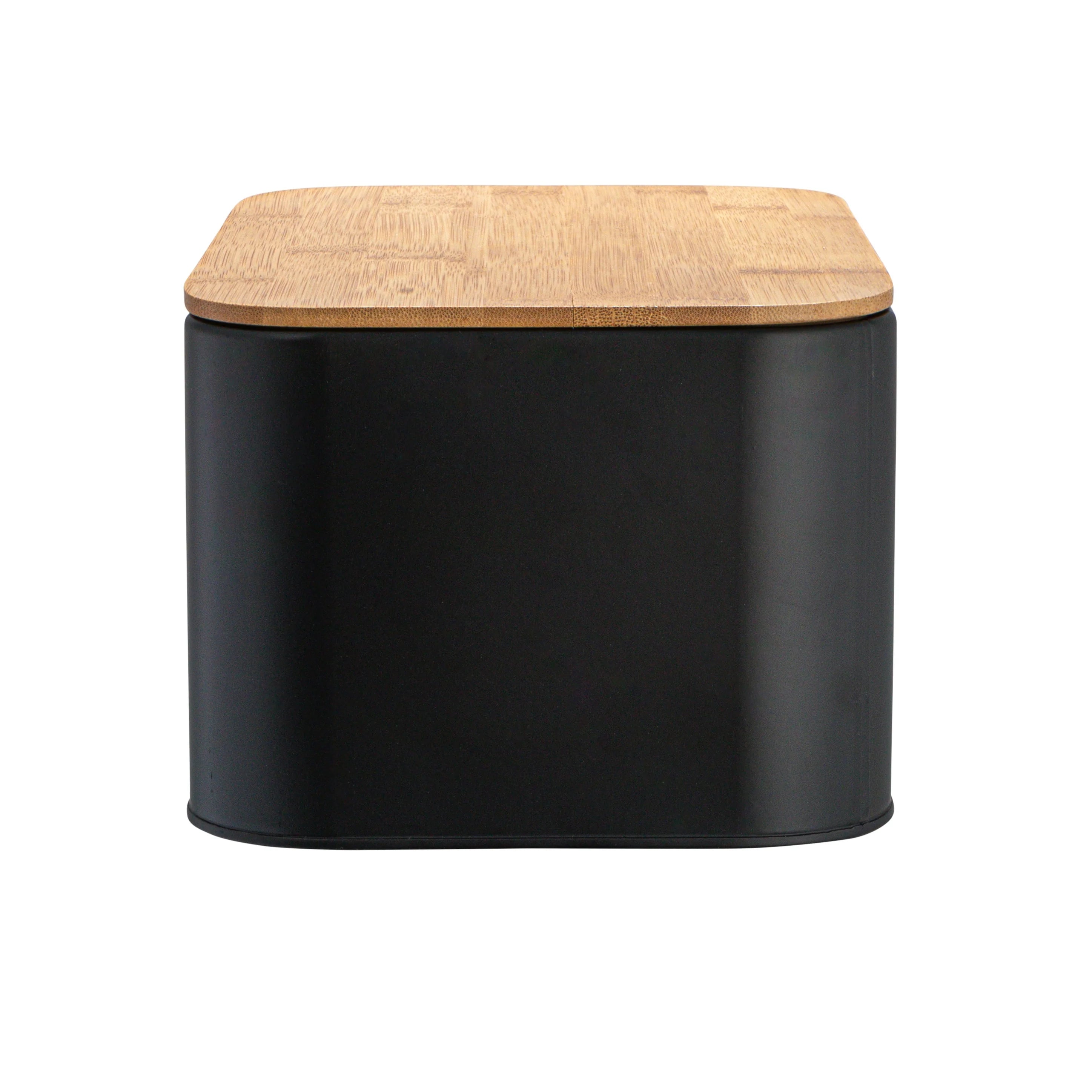 Metal "Bread" Bin with Bamboo Lid