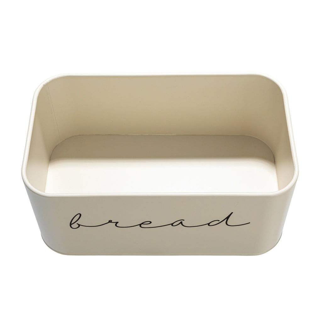 Metal "Bread" Bin with Bamboo Lid