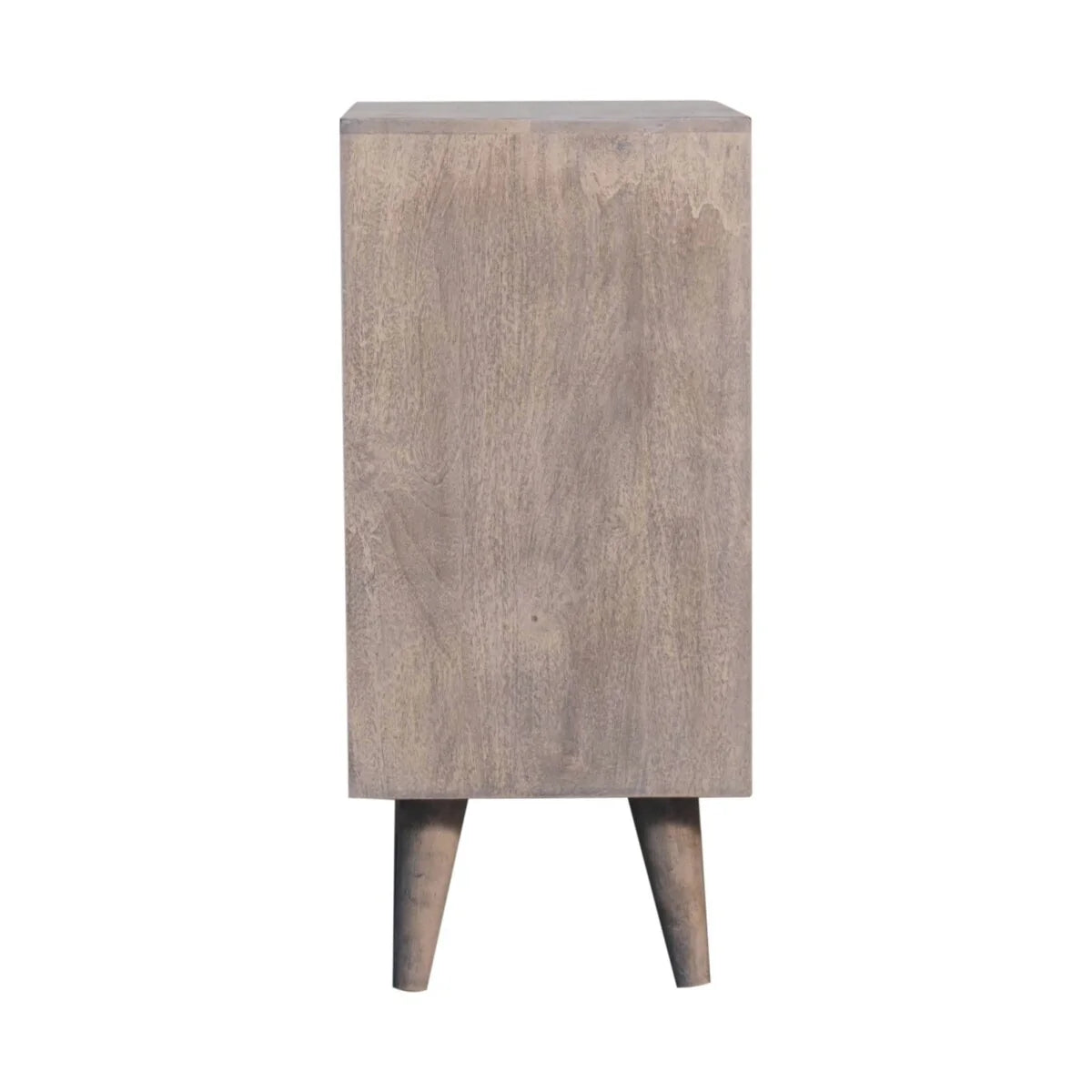 Mini Pineapple Carved Stone Finish Cabinet