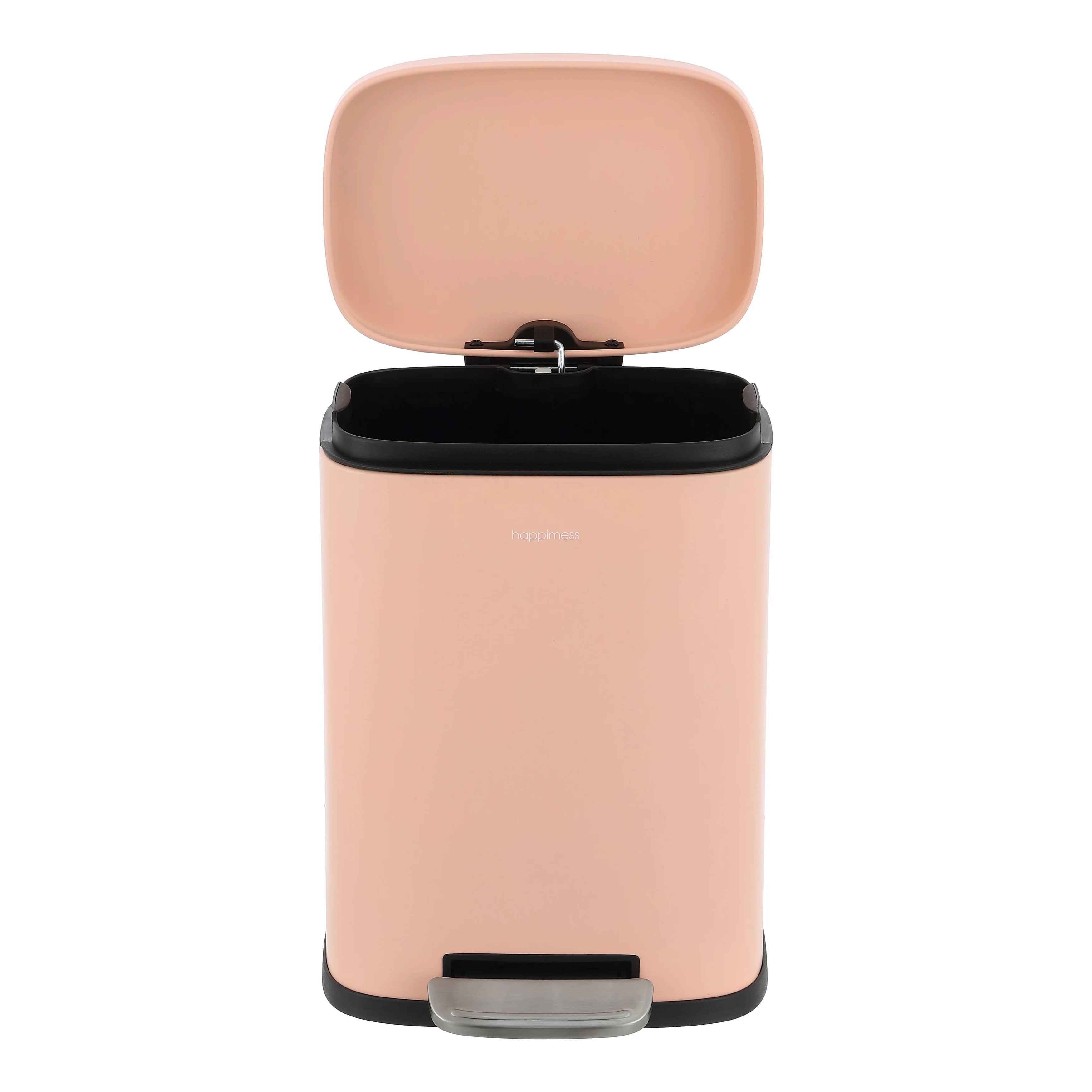 happimess 13-Gallon Trash Can with Soft-Close Lid and FREE Mini Trash Can