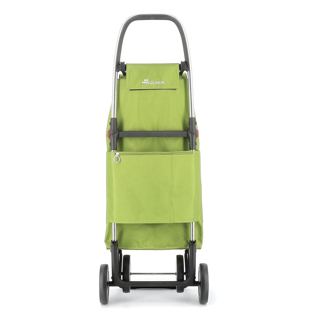 Rolser I-Max MF 4 Wheel Foldable Shopping Trolley - 15.35 in. W x 41.34 in. H x 12.6 in. D