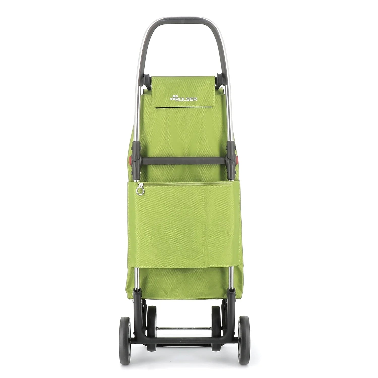 Rolser I-Max MF 4 Wheel Foldable Shopping Trolley - 15.35 in. W x 41.34 in. H x 12.6 in. D
