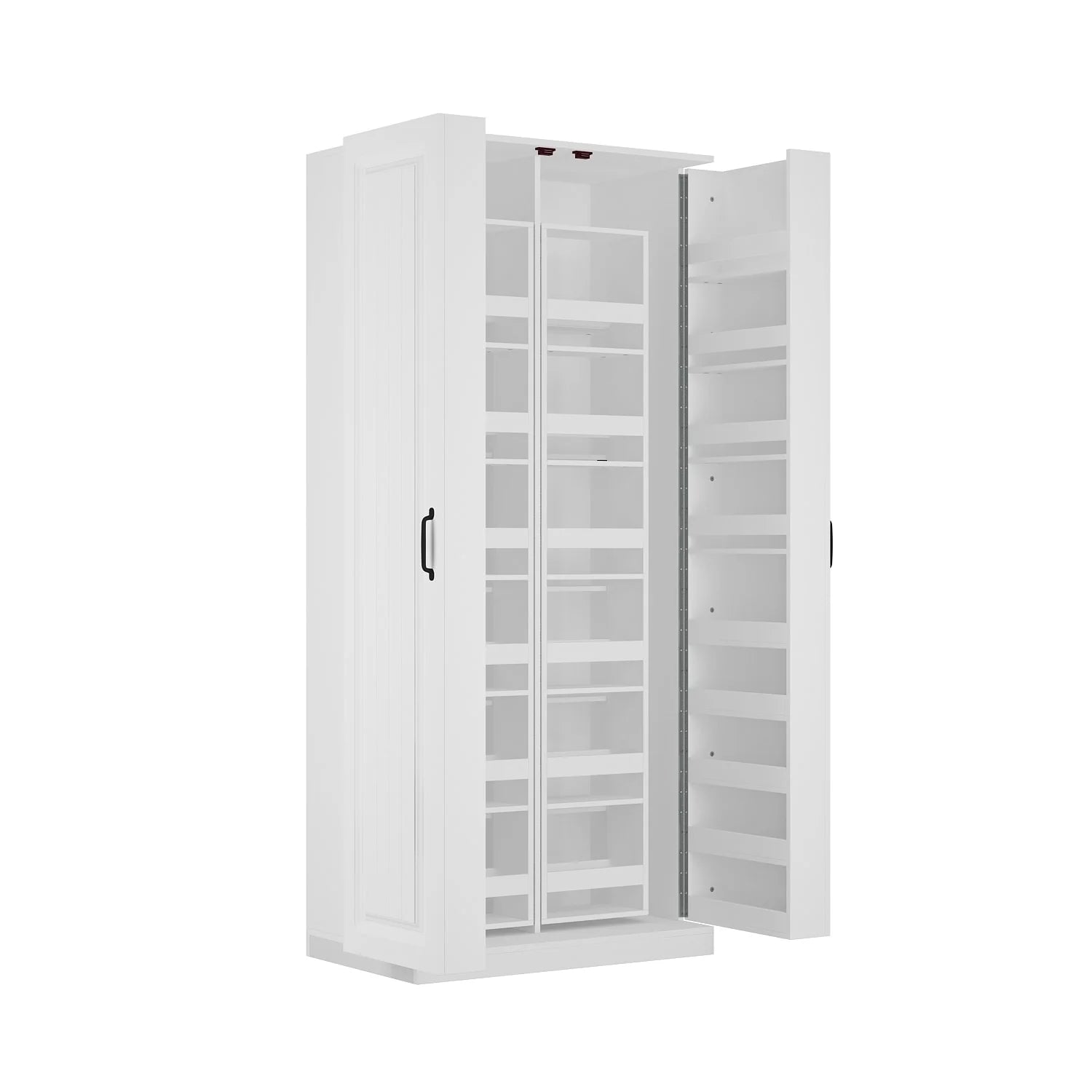 Versatile Kitchen Organizer: Compact 31.5" Cabinet with Smart Storage