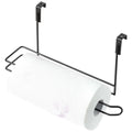 Over The Cabinet Paper Towel Holder, Black