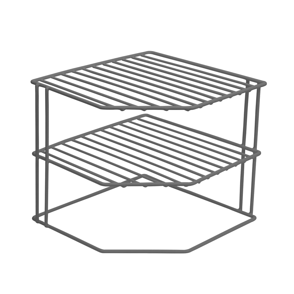 Smart Design 3-Tier Kitchen Corner Shelf Rack