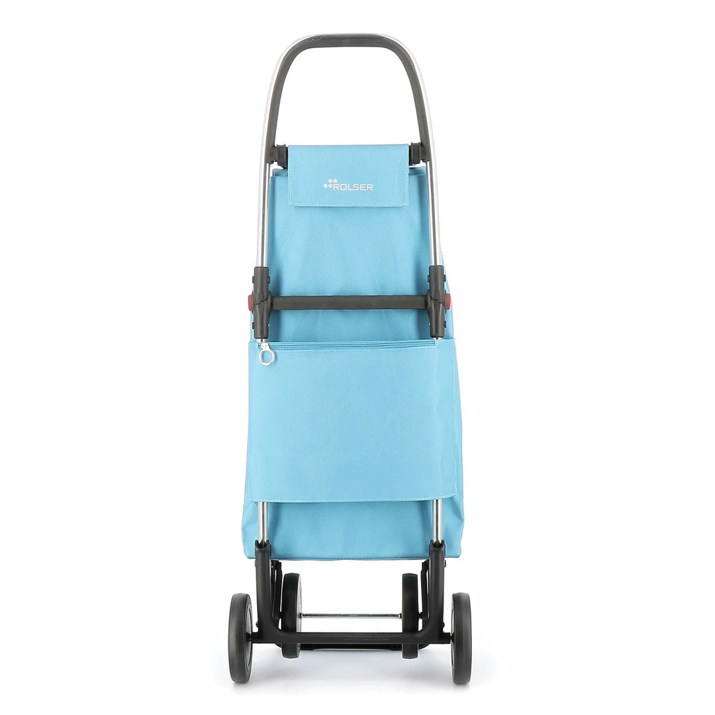 Rolser I-Max MF 4 Wheel Foldable Shopping Trolley - 15.35 in. W x 41.34 in. H x 12.6 in. D