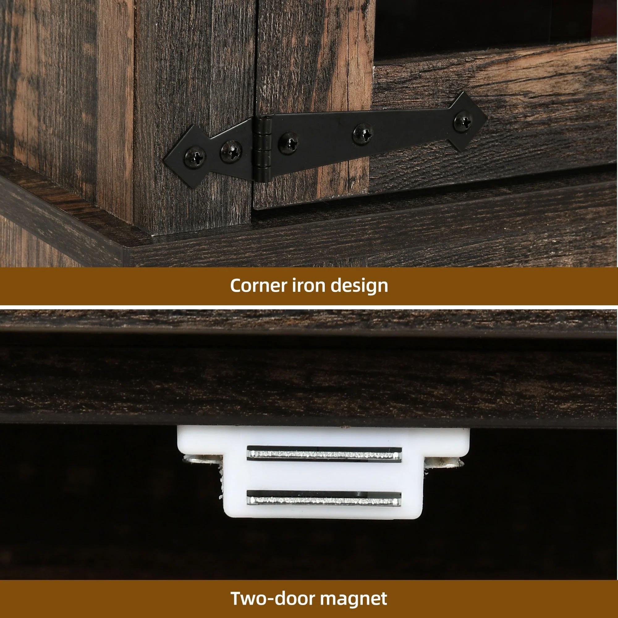 Farmhouse Kitchen Pantry Storage Cabinets