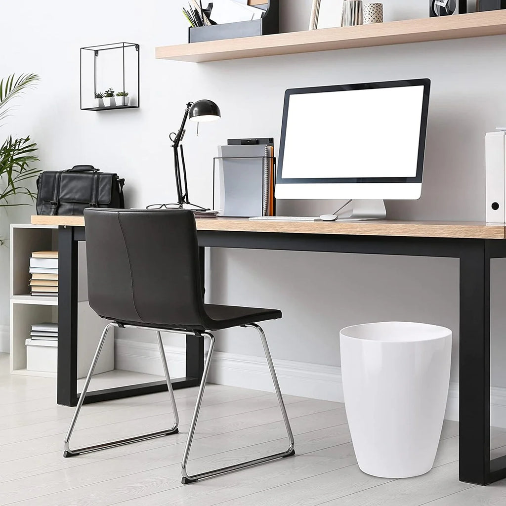 Small Trash Can – Open Top Garbage Cans for Kitchen, Office, Dorm, Bathroom, etc. –Waste Can for Compact/Tight Spaces