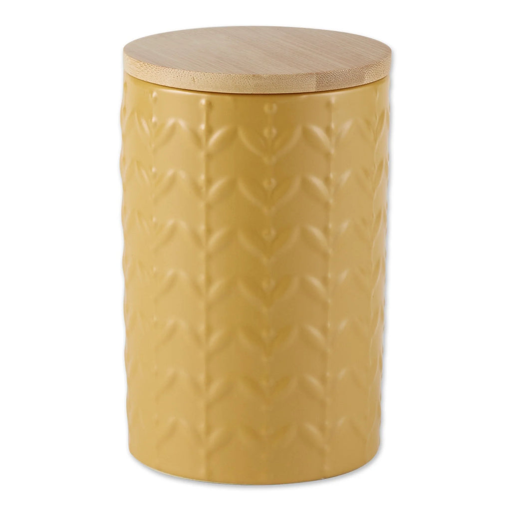 Retro Vine Texture Ceramic Canister (Set of 3)