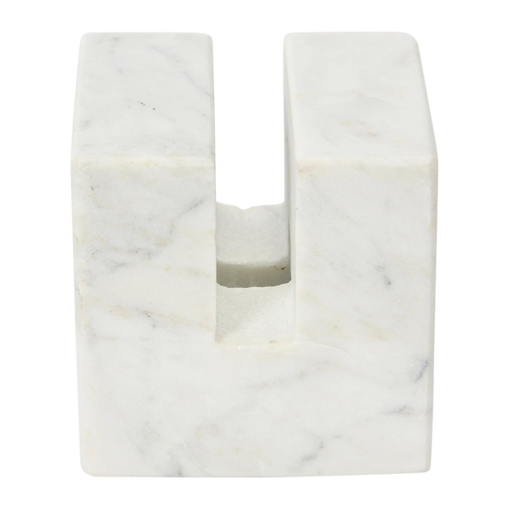 Contemporary Marble Cookbook Stand