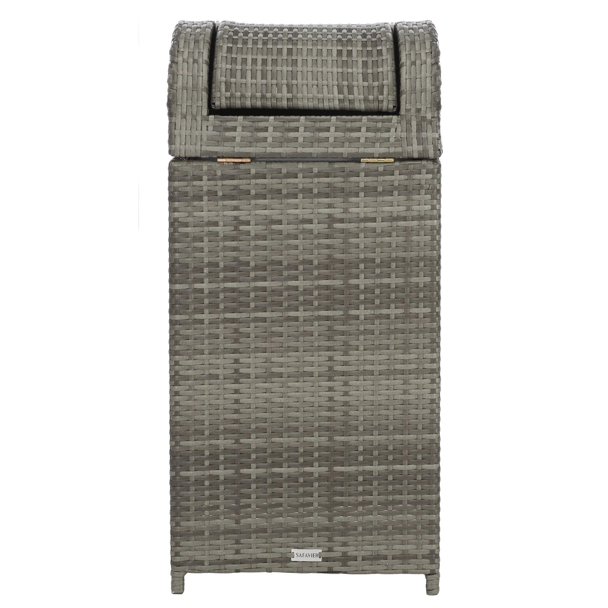 SAFAVIEH Outdoor Karyme Trash Bin (Fully Assembled)