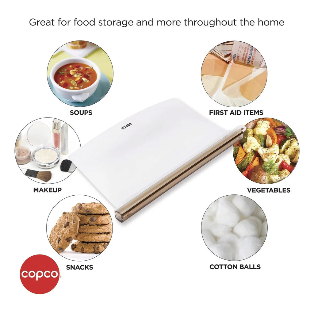 Copco Silicone Food Grade Reusable Storage Bag