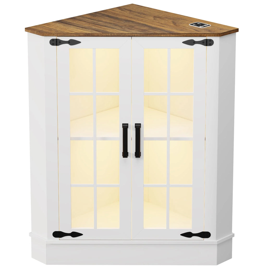 20"Wide Corner Storage Cabinet - N/A