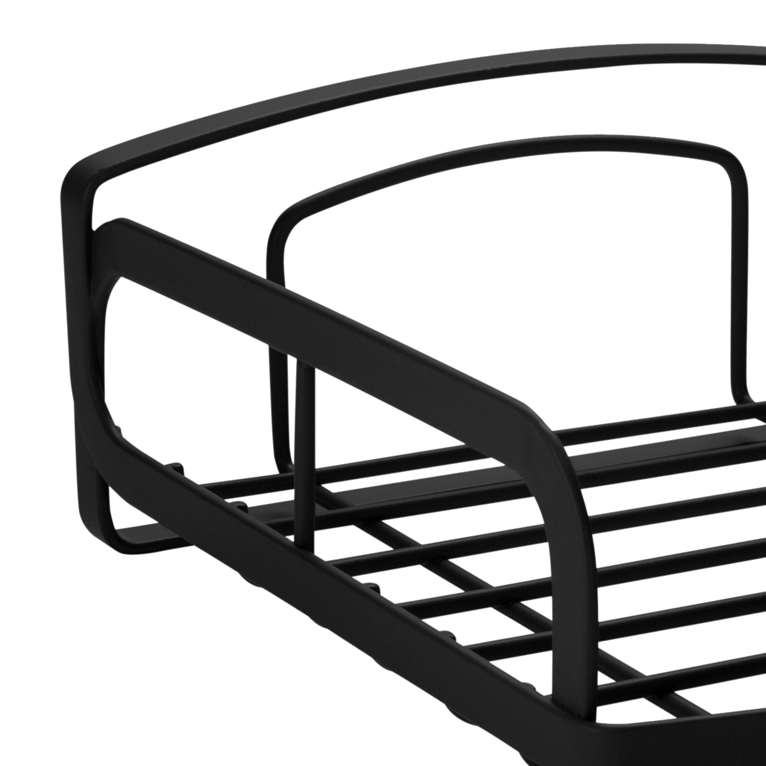 Kitchen Details Industrial Collection Napkin Holder in Matte Black - 7.5"x 7.2"x 3"