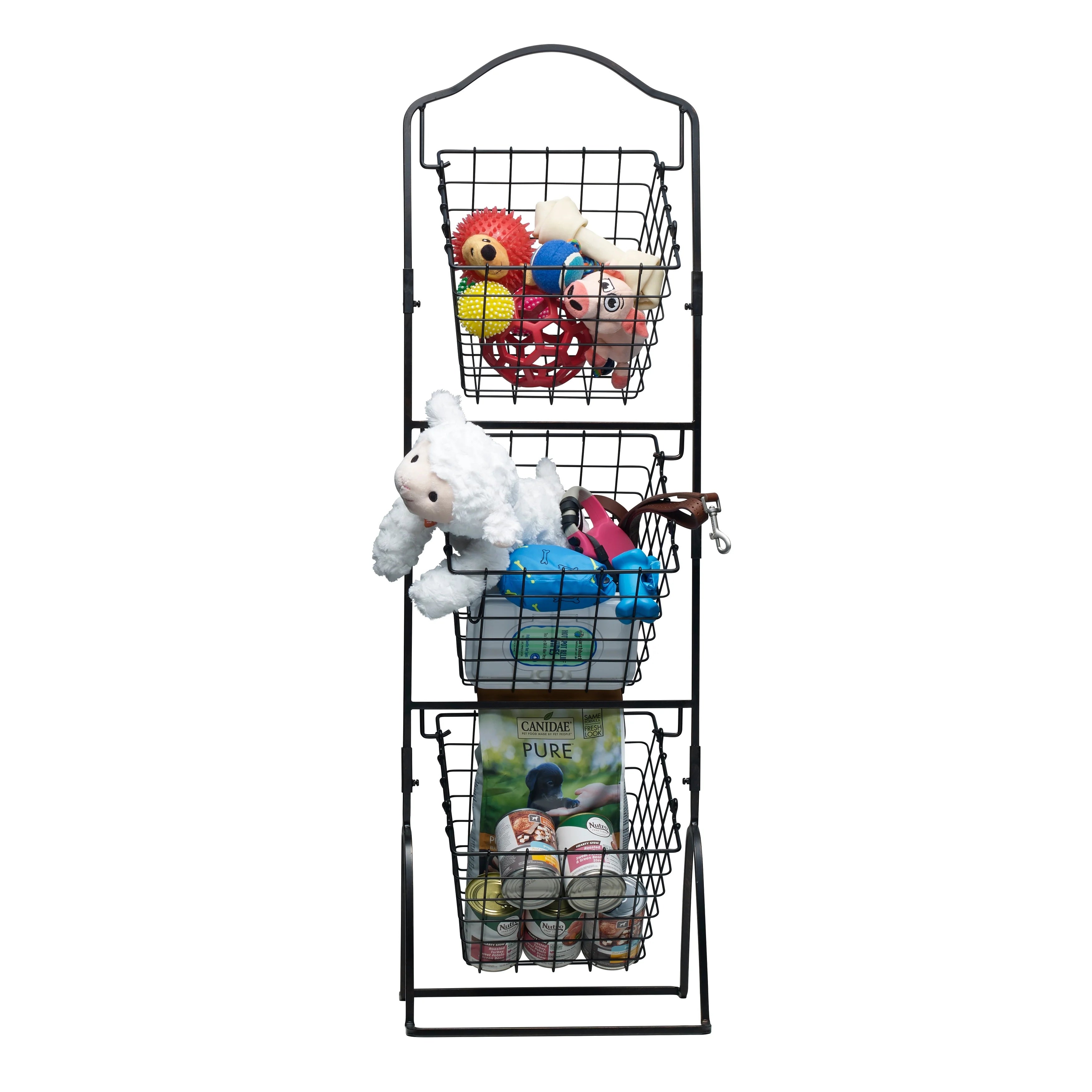 Gourmet Basic 3-tier Wire Market Basket