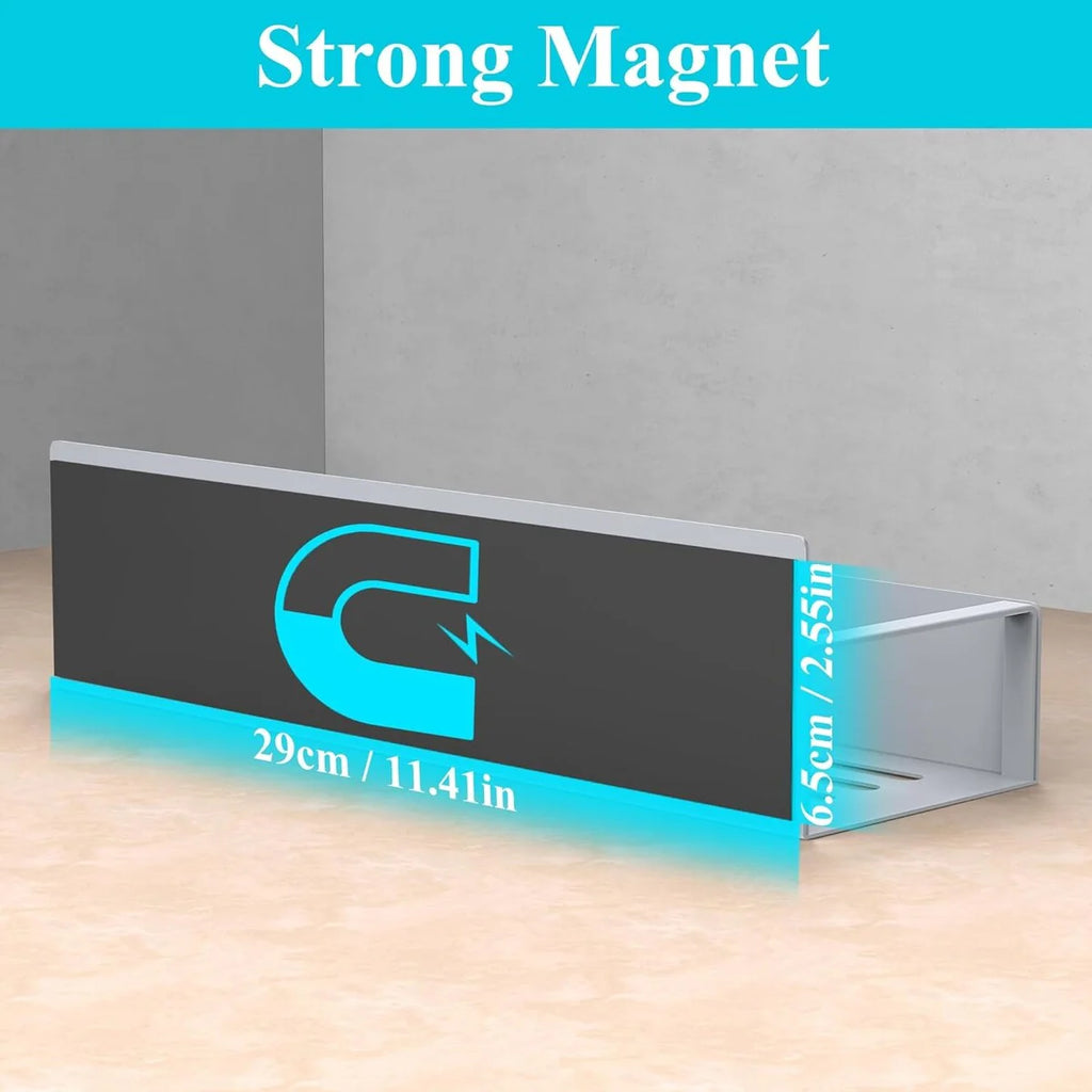 4 Pack Magnetic Spice Storage Rack Organizer for Refrigerator and Oven