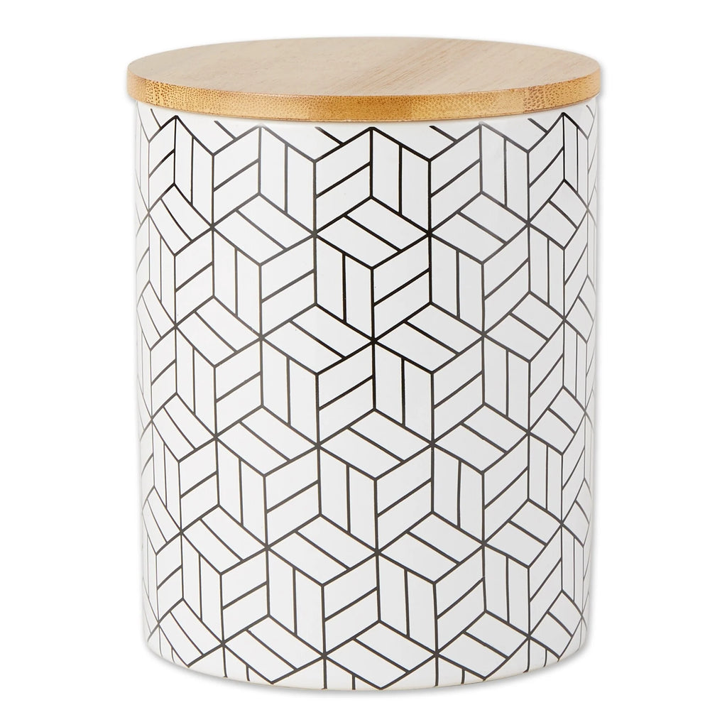 DII Mixed Print Ceramic Canister 3 Piece