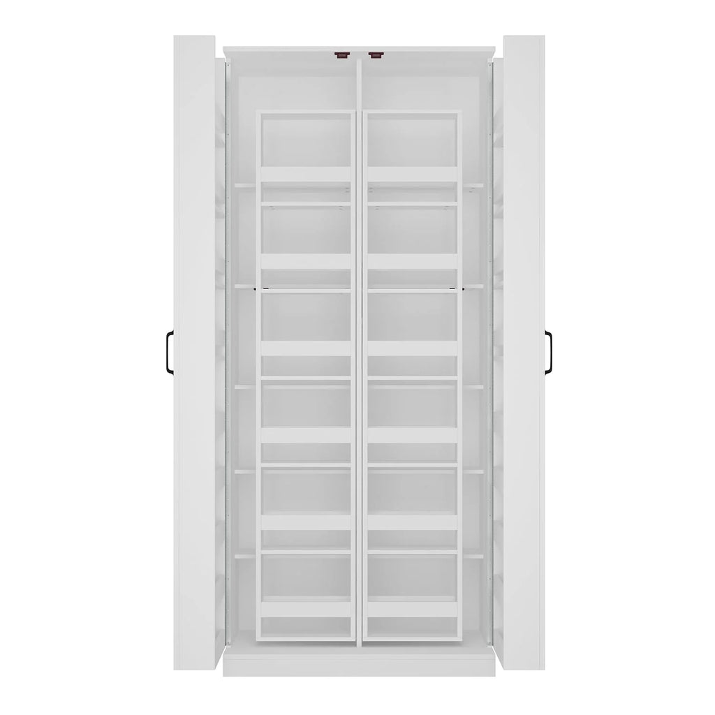 Versatile Kitchen Organizer: Compact 31.5" Cabinet with Smart Storage