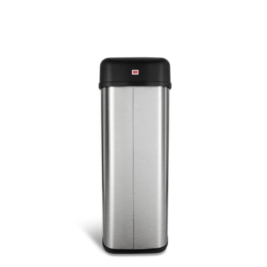 NINESTARS DZT-50-6 Stainless Steel 13.2-gal Motion Sensor Trash Can
