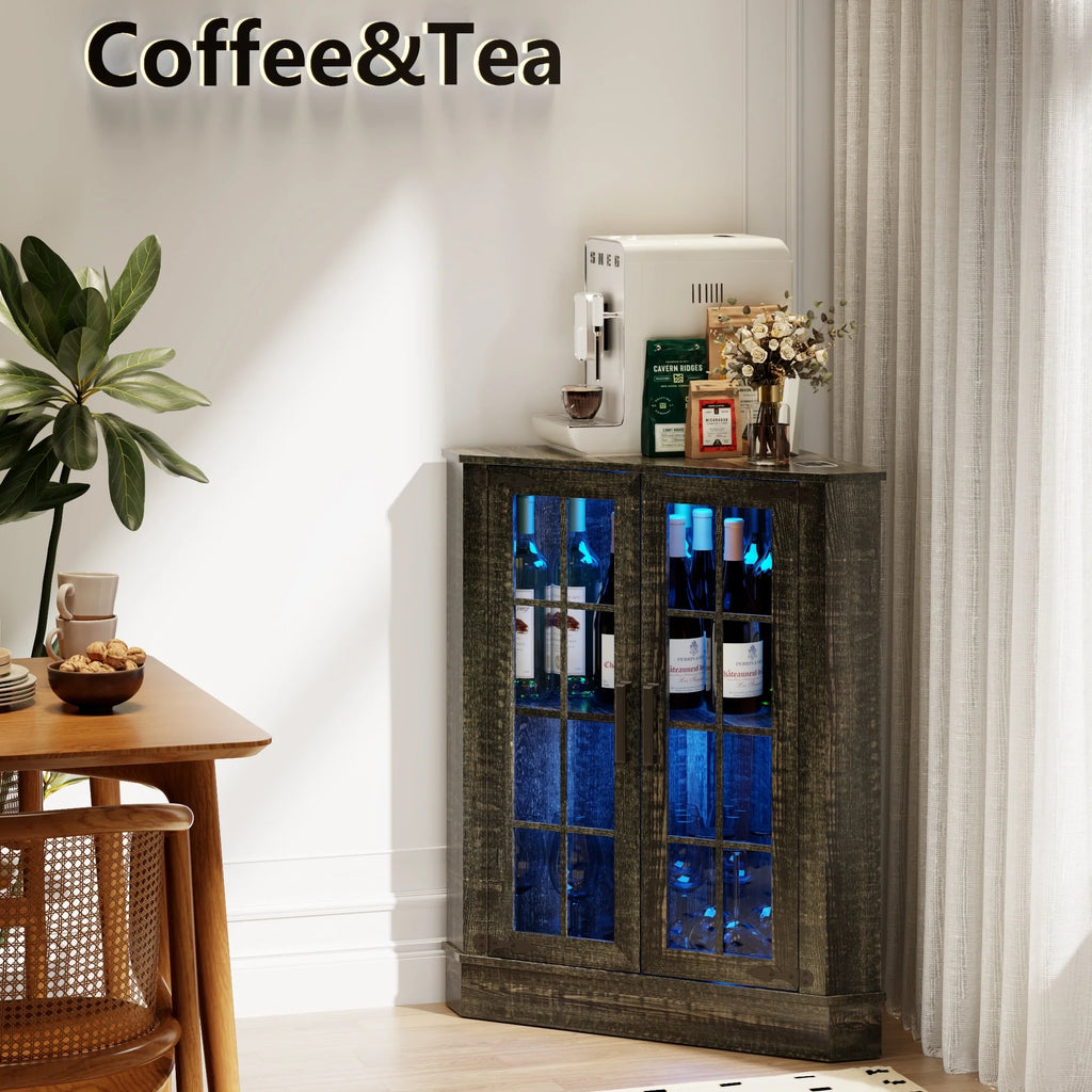 20"Wide Corner Storage Cabinet - N/A