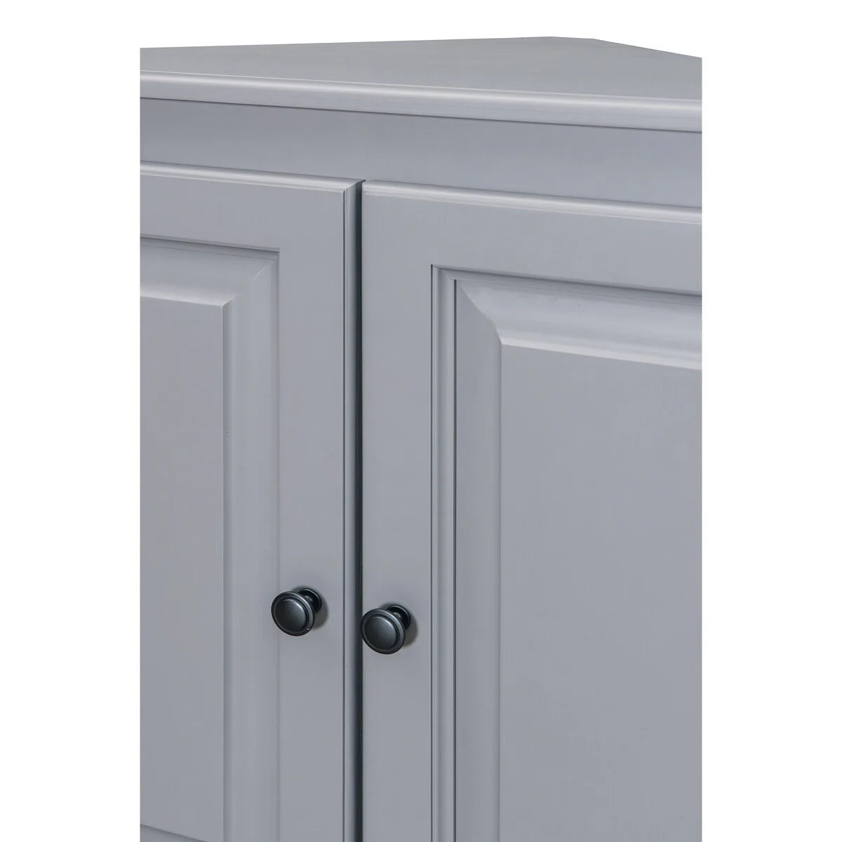 Arch+Haven Solid Wood Corner Cabinet